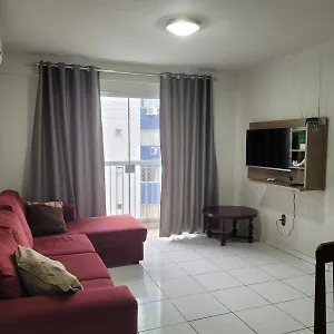  Apartamento Apto Espacoso Uma Quadra Do Mar Com Garagem Brasil